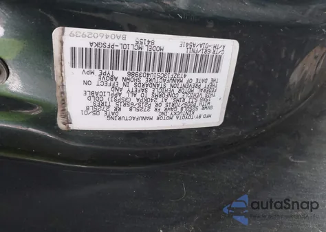 2001 Toyota Sienna Le z USA, uszkodzony, nr VIN 4T3ZF13C51U403986